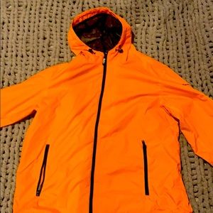 DKNY Orange WindBreaker Zip Up